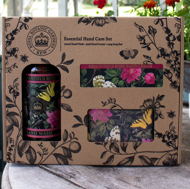 Kew Osmanthus Rose Essential Gift Set