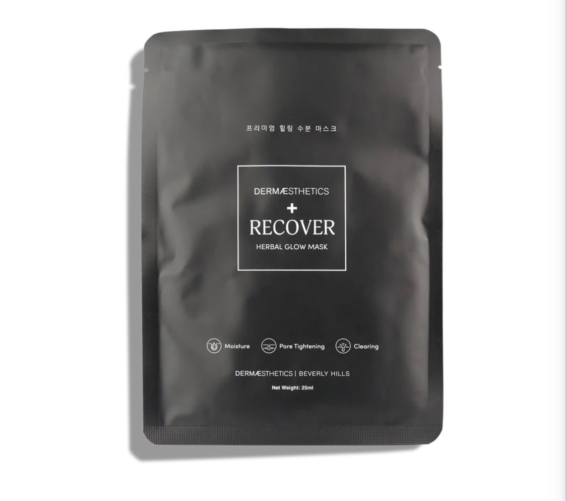 Recover Herbal Glow Mask Super Rich Moisture & Recovery Collagen Mask