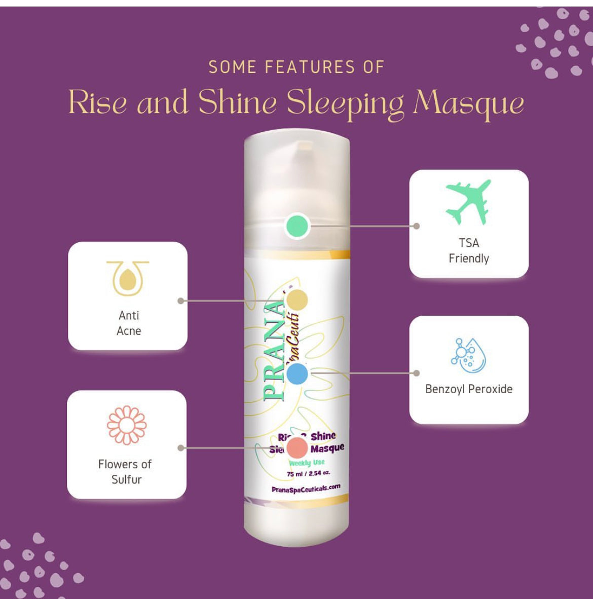 Rise & Shine Sleeping Mask 2.54oz