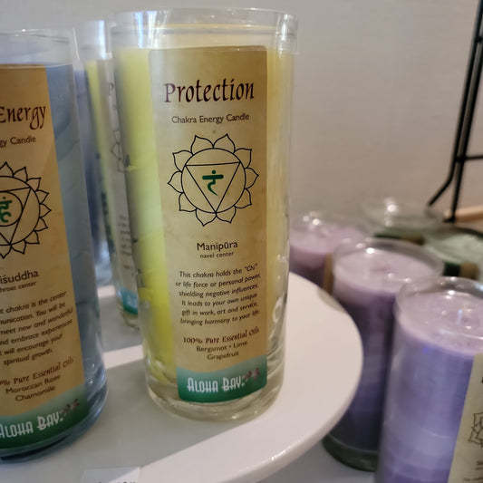 Protection Chakra Energy Candle