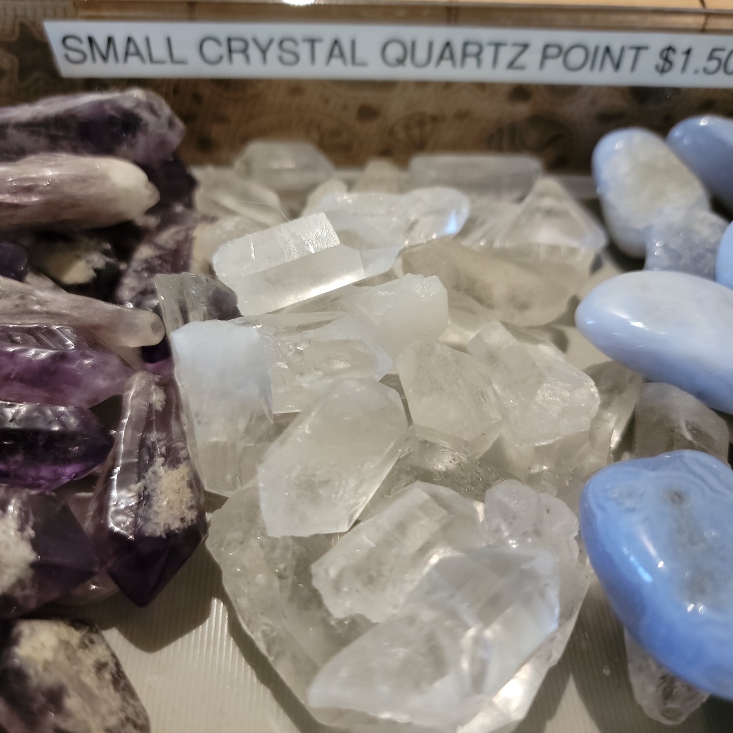 Crystal Quartz Points Small