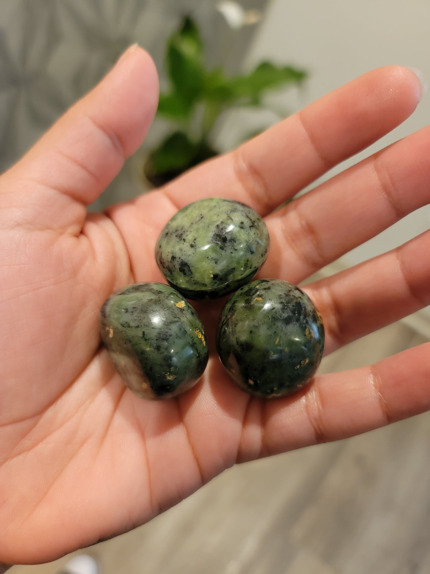 Nefrite Jade Medium Tumbled