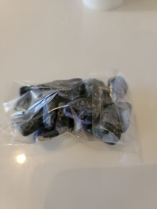 Sodalite Tumbled Bag 15ct