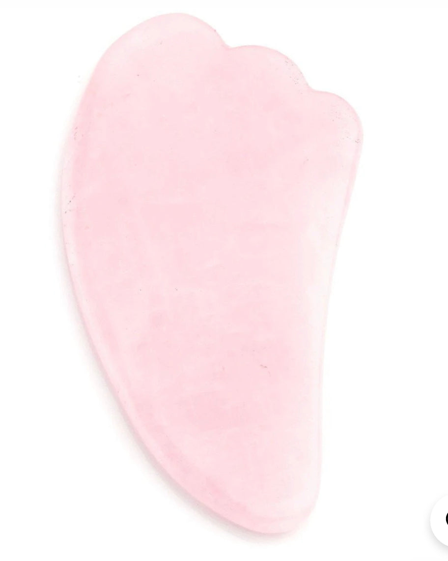 Rose Quartz Gua Sha Fin