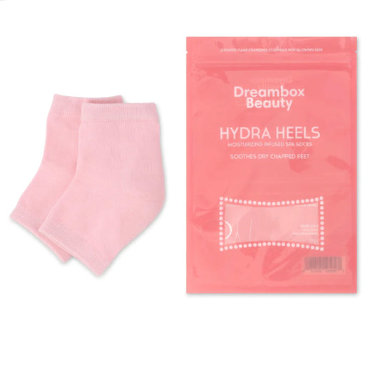 Hydra Heels Hydrating Spa Infused Moisturizing socks for your heels