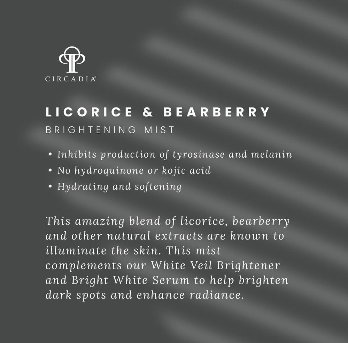 Licorice and Bearberry Brightening Mist Toner