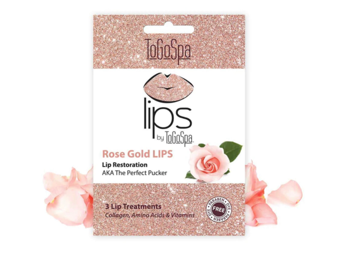 Rose Gold Lips 3 pack