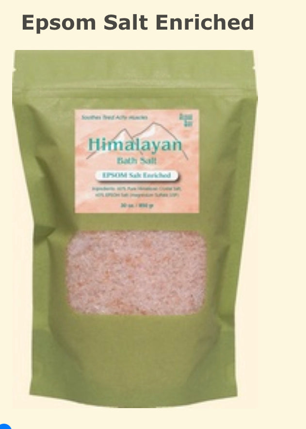 Himalayan Bath Salt Epsom Enriched