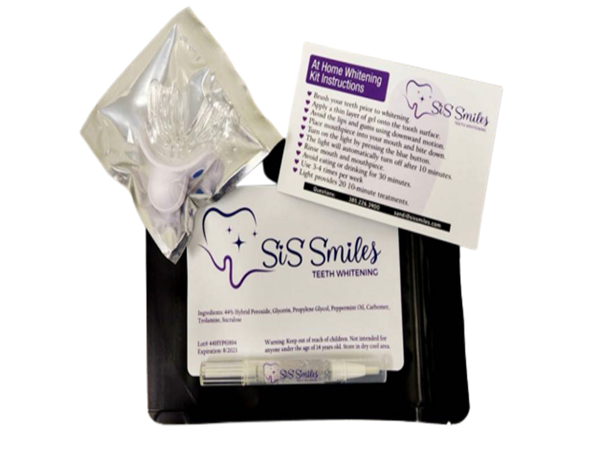 SIS SMILES TEETH WHITENING  At Home Teeth Whitening Kit